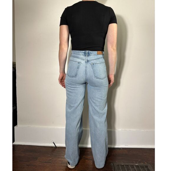 BDG Puddle Wide Leg Jeans Size 28 - Picture 5 of 5